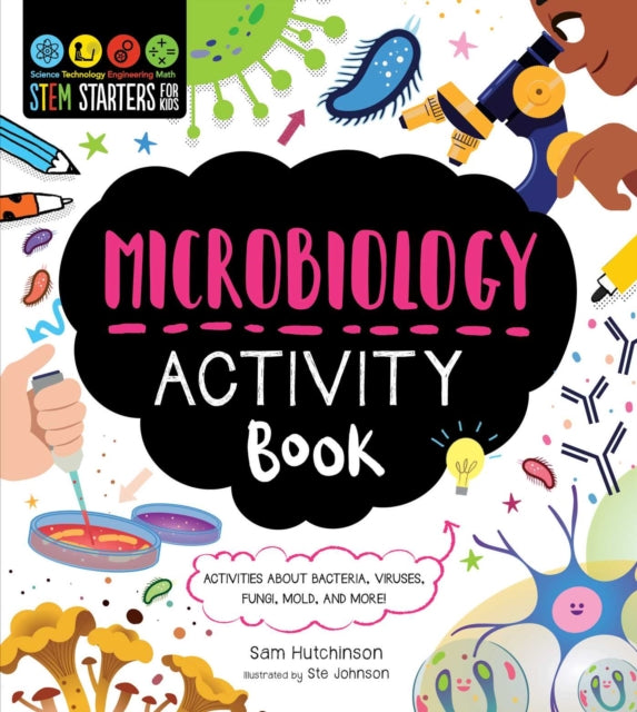 STEM Starters for Kids Microbiology Activity Book cover