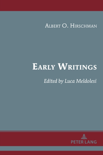 Early Writings cover