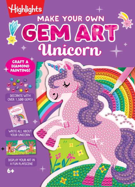 Make Your Own Gem Art Unicorn cover