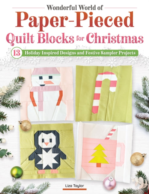 Wonderful World of Paper-Pieced Quilt Blocks for Christmas cover