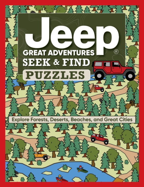 Jeep® Great Adventures Seek & Find Puzzles cover