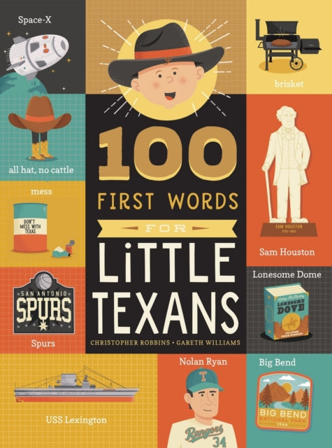 100 First Words for Little Texans cover