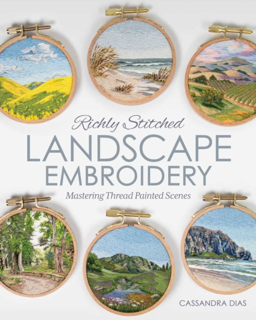 Richly Stitched Landscape Embroidery cover