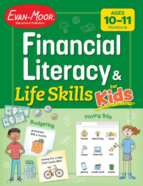 Financial Literacy And Life Skills For Kids, Ages 10-11 cover