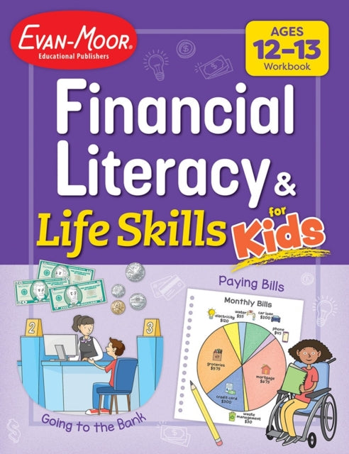 Financial Literacy And Life Skills For Kids, Ages 12-13 cover