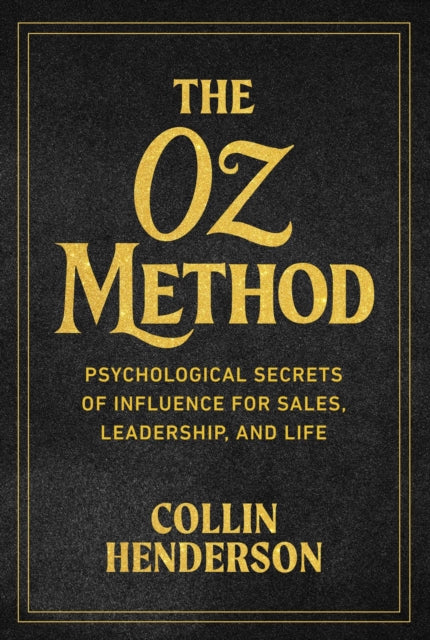 The Oz Method cover