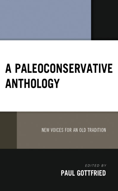 Paleoconservative Anthology cover