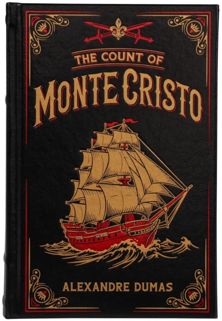 The Count of Monte Cristo (Deluxe Leatherbound Edition) - Historical Fiction, Revenge Classic by Alexandre Dumas (Leather-Bound Classics) cover