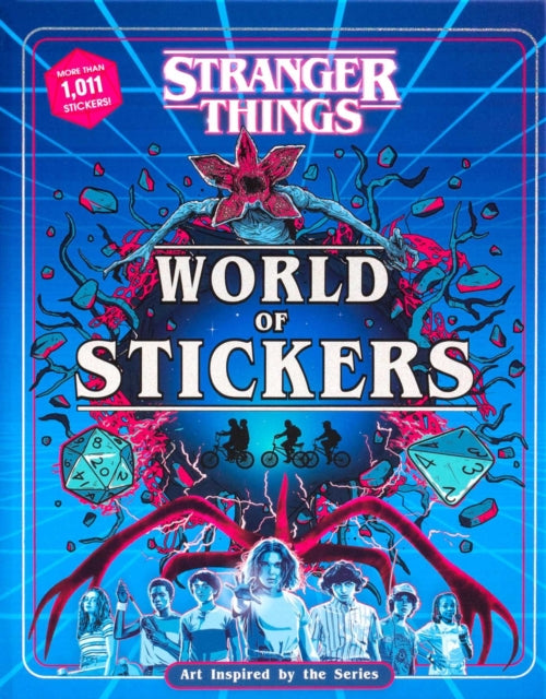 Stranger Things World of Stickers cover