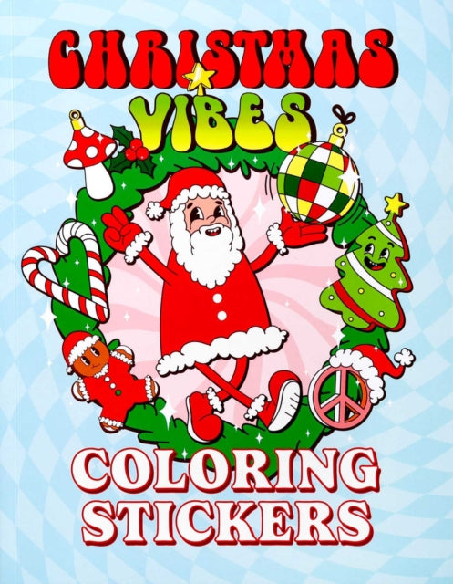 Christmas Vibes Coloring Stickers cover