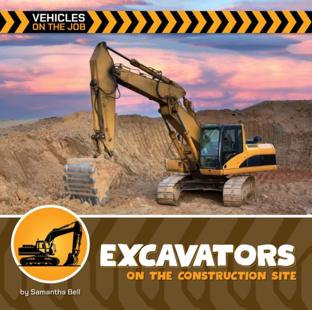Excavators on the Construction Site cover
