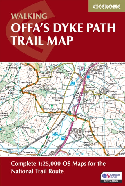 Offa's Dyke Path Trail Map cover