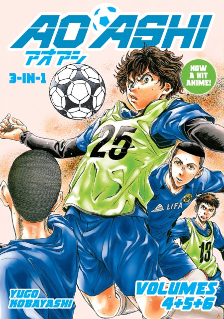 Aoashi (3-in-1 Edition) Volume 2 (Vol. 4,5,6) cover