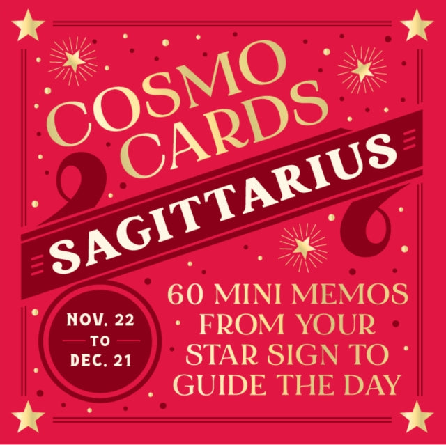 Cosmo Cards: Sagittarius cover