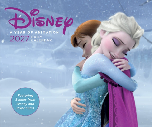 Disney A Year of Animation 2027 Daily Calendar cover
