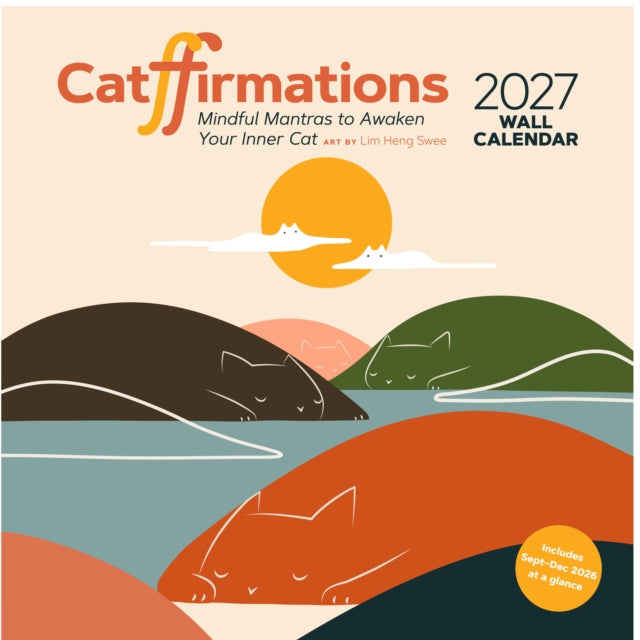 Catffirmations 2027 Wall Calendar cover