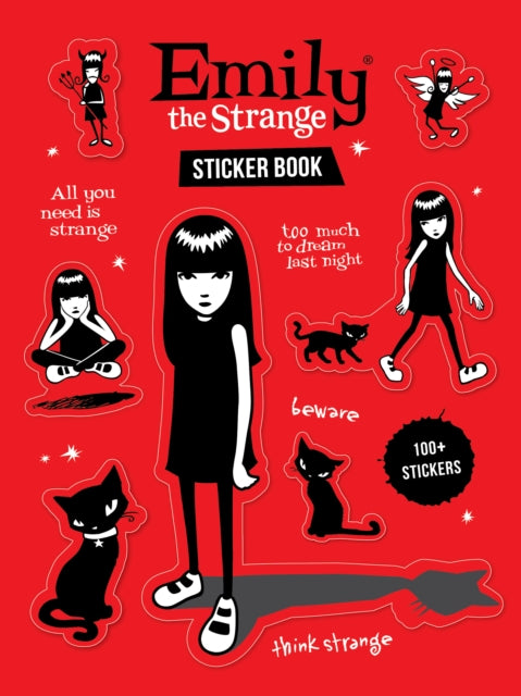 Emily the Strange Sticker Book cover