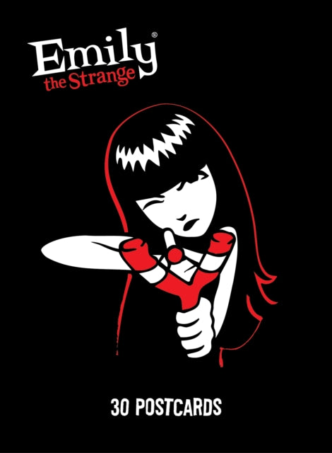 Emily the Strange: 30 Postcards cover