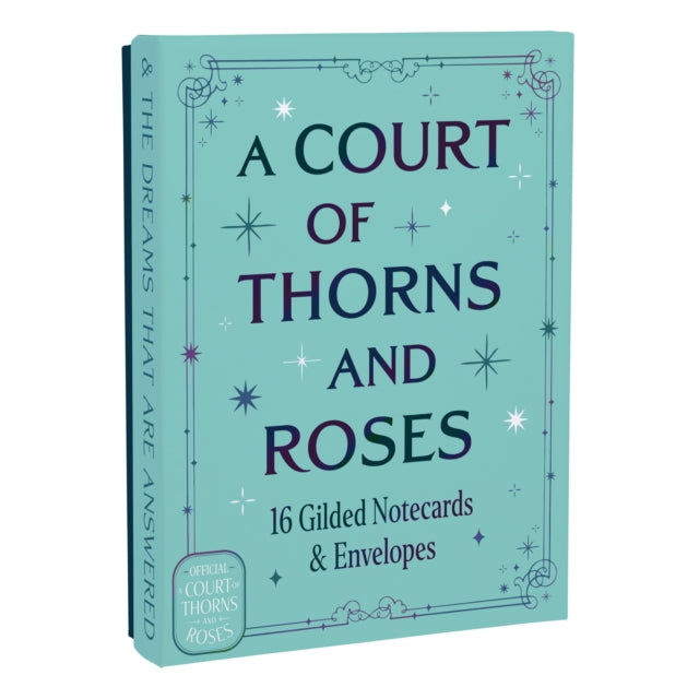 A Court of Thorns and Roses Official Gilded Notecards cover
