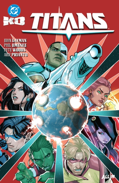 DC K.O. Titans cover