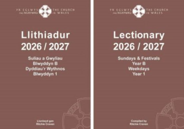Llithiadur yr Eglwys yng Nghymru - The Church in Wales Lectionary 2026 - 2027 cover
