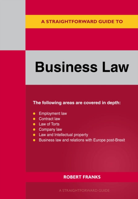 A Straightforward Guide to Business Law Revised Edition-2026 cover