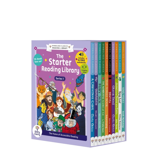 Symbolised Classics Reading Library: The Starter Collection 10-Book Collection Volume 1 cover