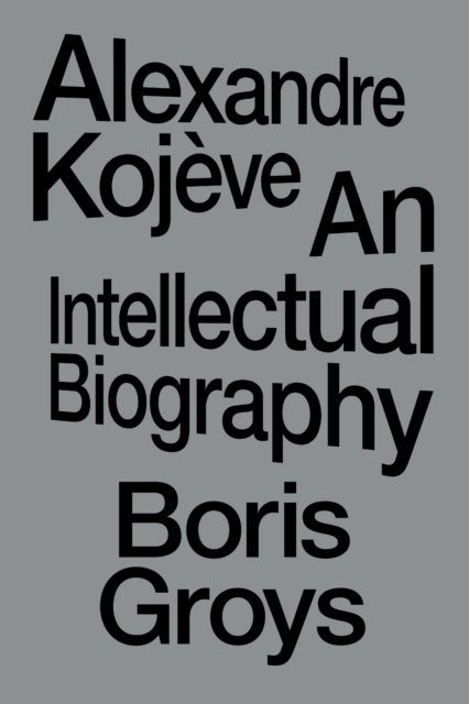 Alexandre Kojève cover