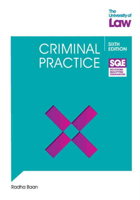 SQE Criminal Practice 6e cover