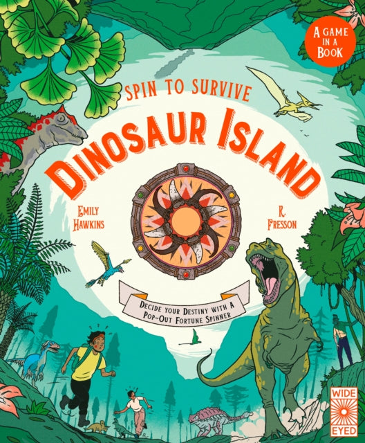 Spin to Survive: Dinosaur Island cover