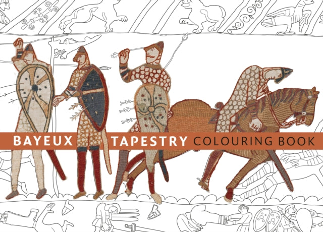 Bayeux Tapestry Colouring Book cover