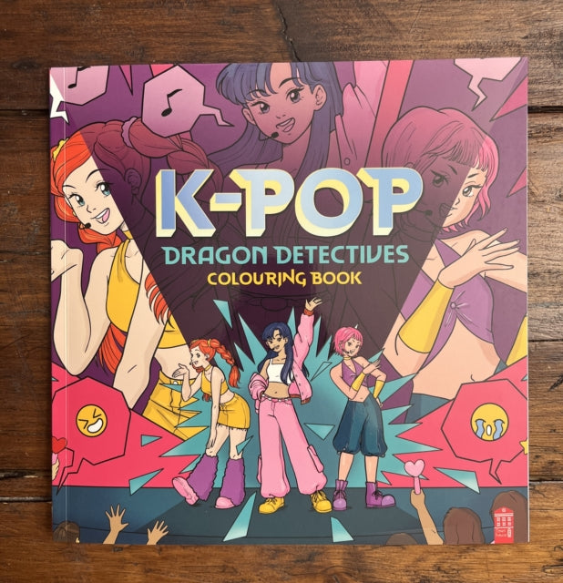 K-Pop Colouring: Dragon Detectives cover