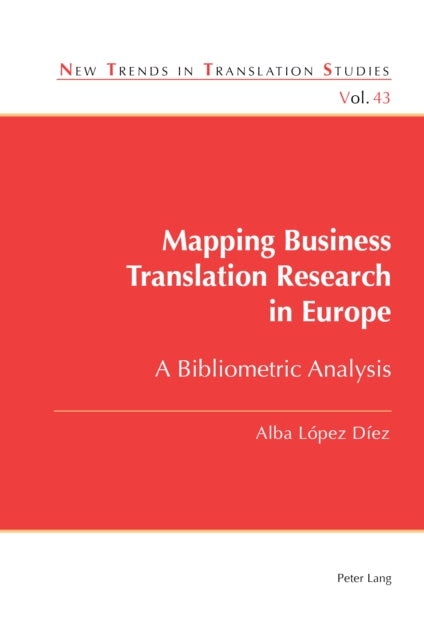 Mapping Business Translation Research in Europe cover