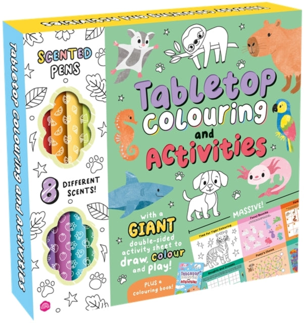 Tabletop Colouring and Activities cover