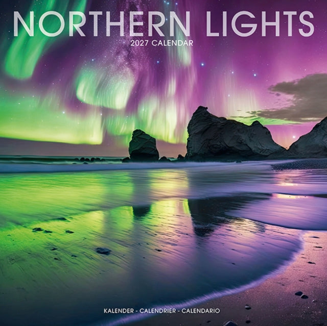 Northern Lights Sunday Start Wall cover