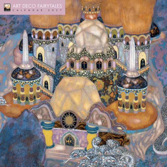 Art Deco Fairytales Wall Calendar 2027 (Art Calendar) cover