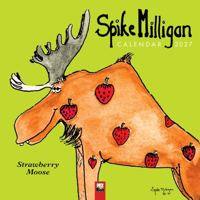 Spike Milligan Wall Calendar 2027 (Art Calendar) cover