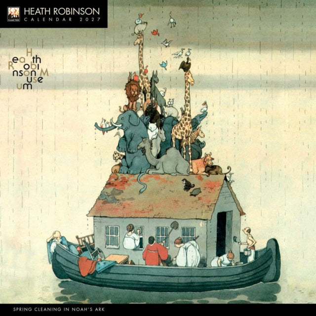 Heath Robinson Wall Calendar 2027 (Art Calendar) cover