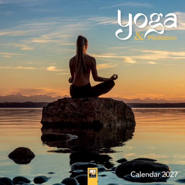 Yoga & Meditation Wall Calendar 2027 (Art Calendar) cover