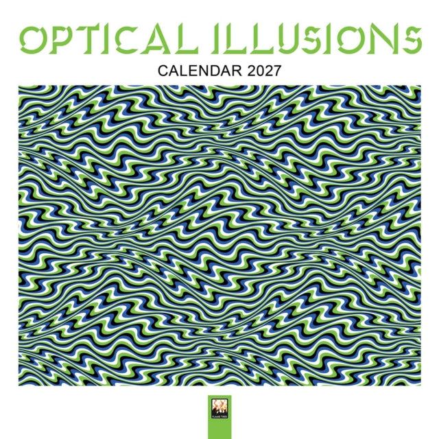 Optical Illusions Wall Calendar 2027 (Art Calendar) cover