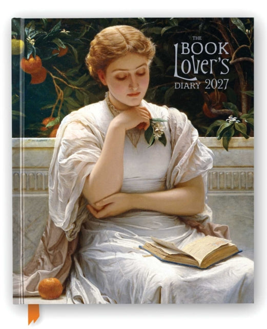 The Book Lover's Diary 2027 Desk Diary Planner - Includes Quotes & Space for Lists & Reviews, Illustrated throughout cover