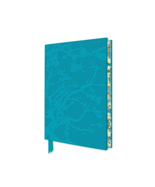 Vincent van Gogh: Almond Blossom 2027 Pocket Artisan Art Vegan Leather Diary – Week to View cover