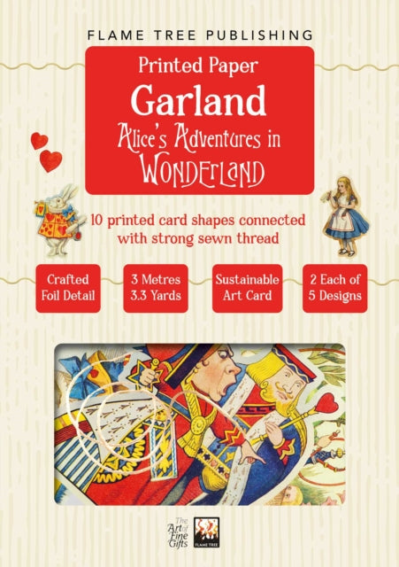 Alice’s Adventures in Wonderland Paper Garland cover