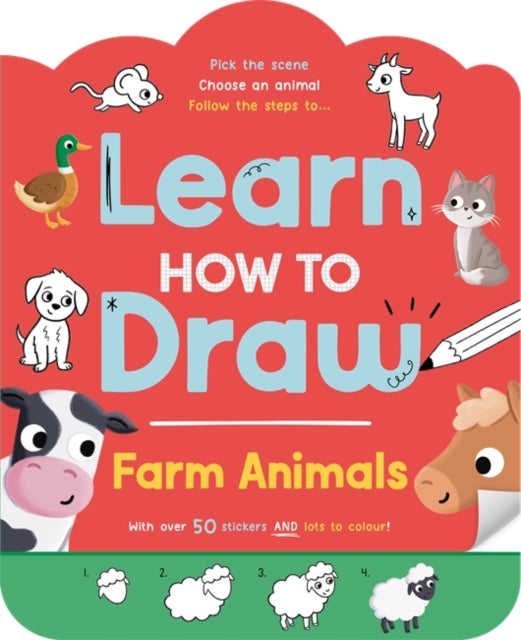 Learn How to Draw: Farm Animals cover