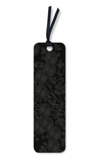 Uematsu Hobi: Box Decorated with Chrysanthemums Artisan Art Vegan Leather Bookmarks (pack of 10) cover