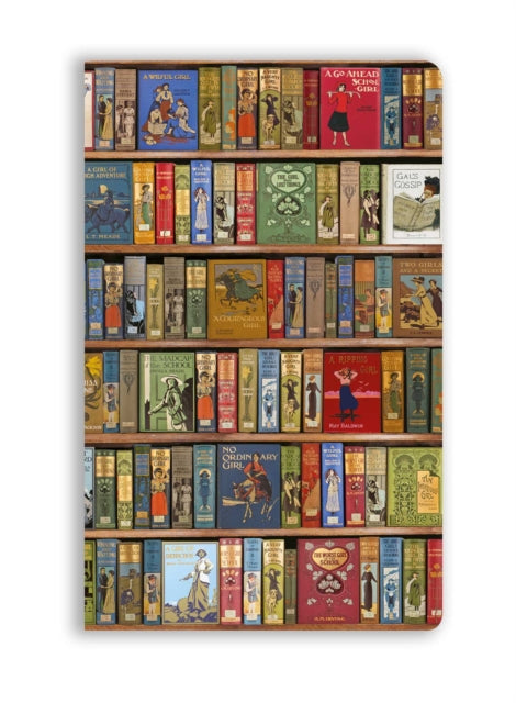 Bodleian Libraries: High Jinks Vintage Bookshelves (Soft Touch Journal) cover