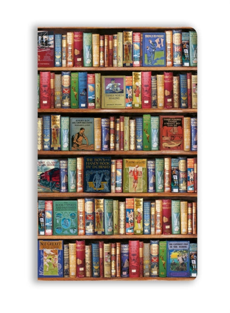 Bodleian Libraries: Hobbies & Pastimes Vintage Bookshelves (Soft Touch Journal) cover