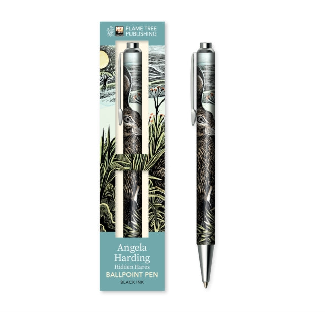 Angela Harding: Hidden Hares Boxed Decorative Ballpoint Pen cover