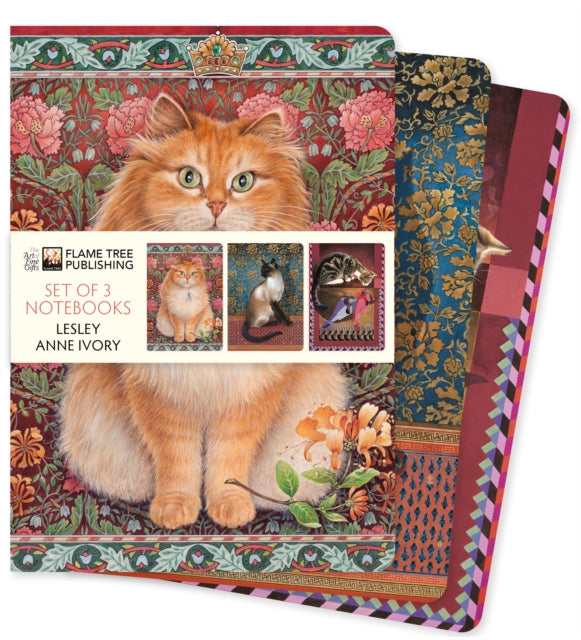 Lesley Anne Ivory Set of 3 Standard Notebooks cover