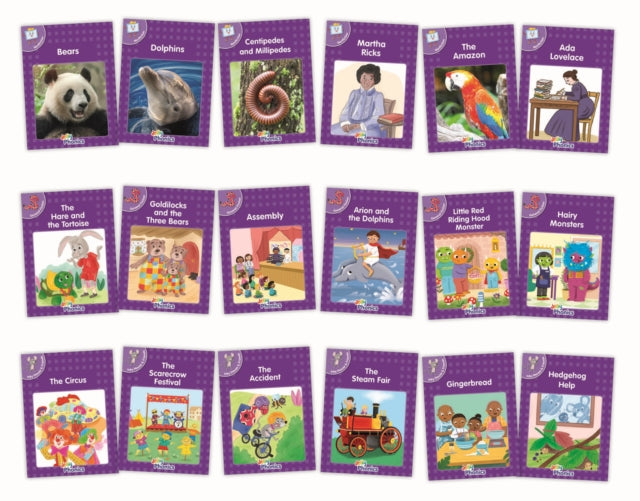 Core Purple Readers Complete Set (18 Books) cover